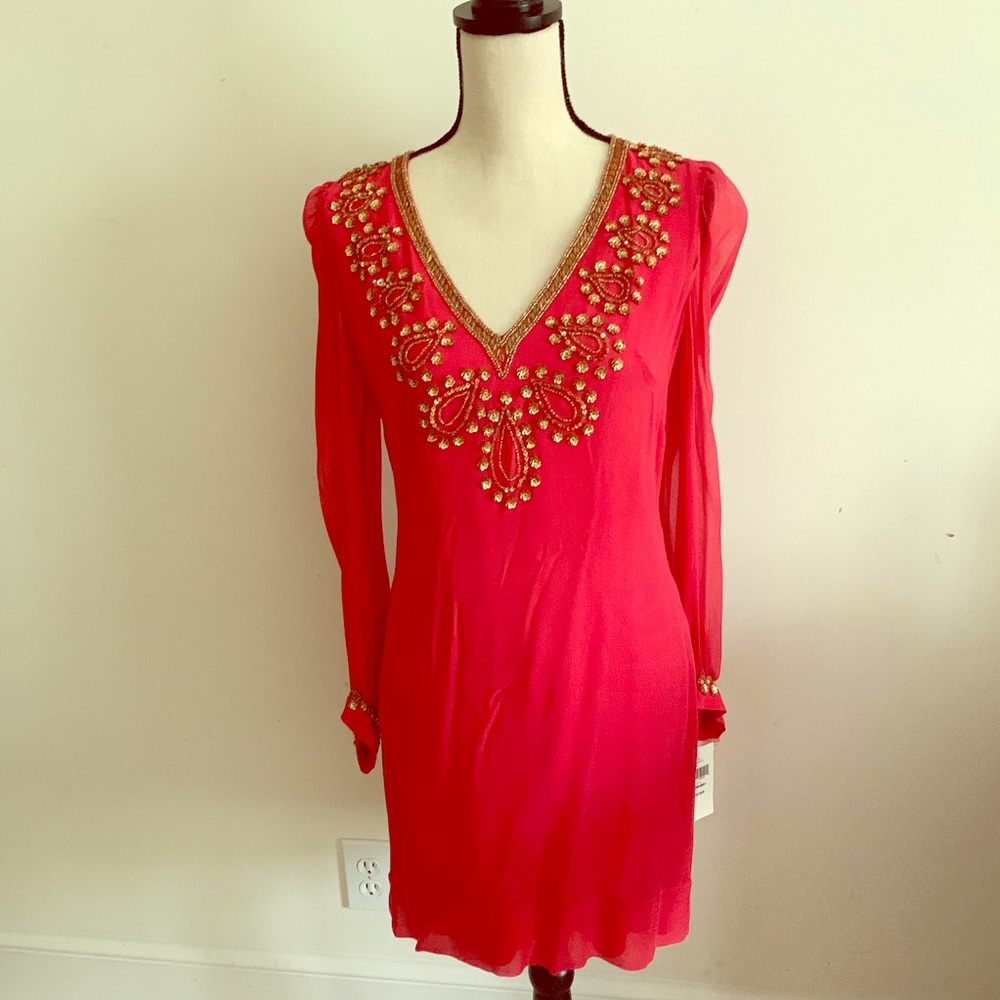 French Connection Silk Dress NWT